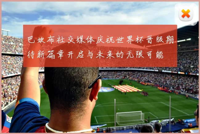 巴坎布社交媒体庆祝世界杯晋级期待新篇章开启与未来的无限可能